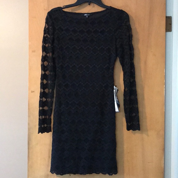 Jump Dresses & Skirts - 💜Sale !  Black lace dress, size S. NWT